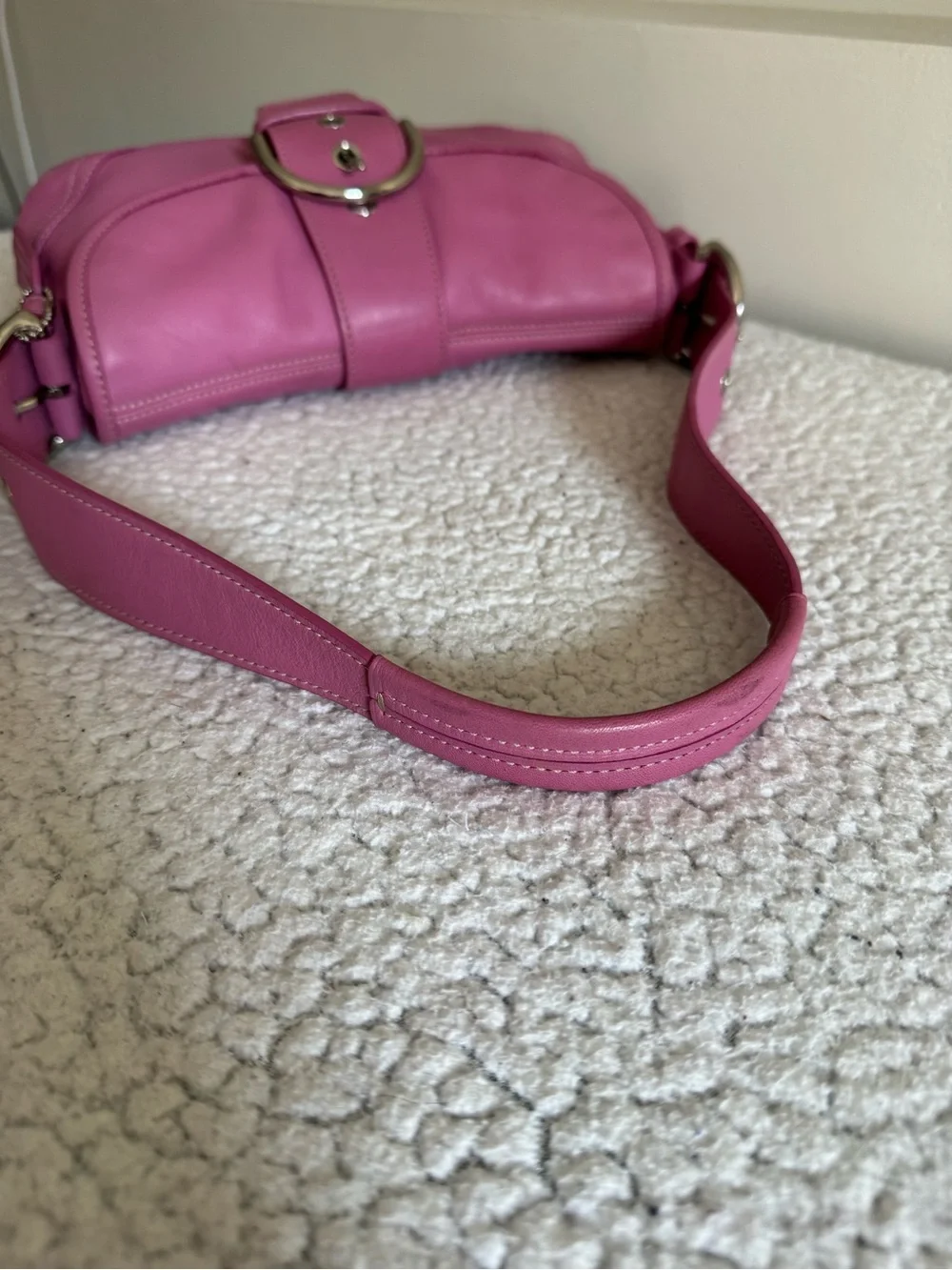 Coach Y2K Pink Small Soho Flap Shoulder Bag 9247